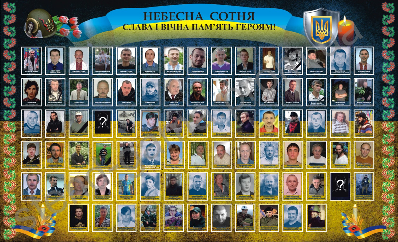 Годовщина Евромайдана: в Киеве почтили память Героев Небесной Сотни - Цензор.НЕТ 8248