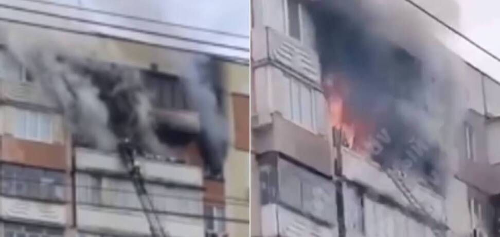 У Києві спалахнула масштабна пожежа в житловому будинку, загинула жінка